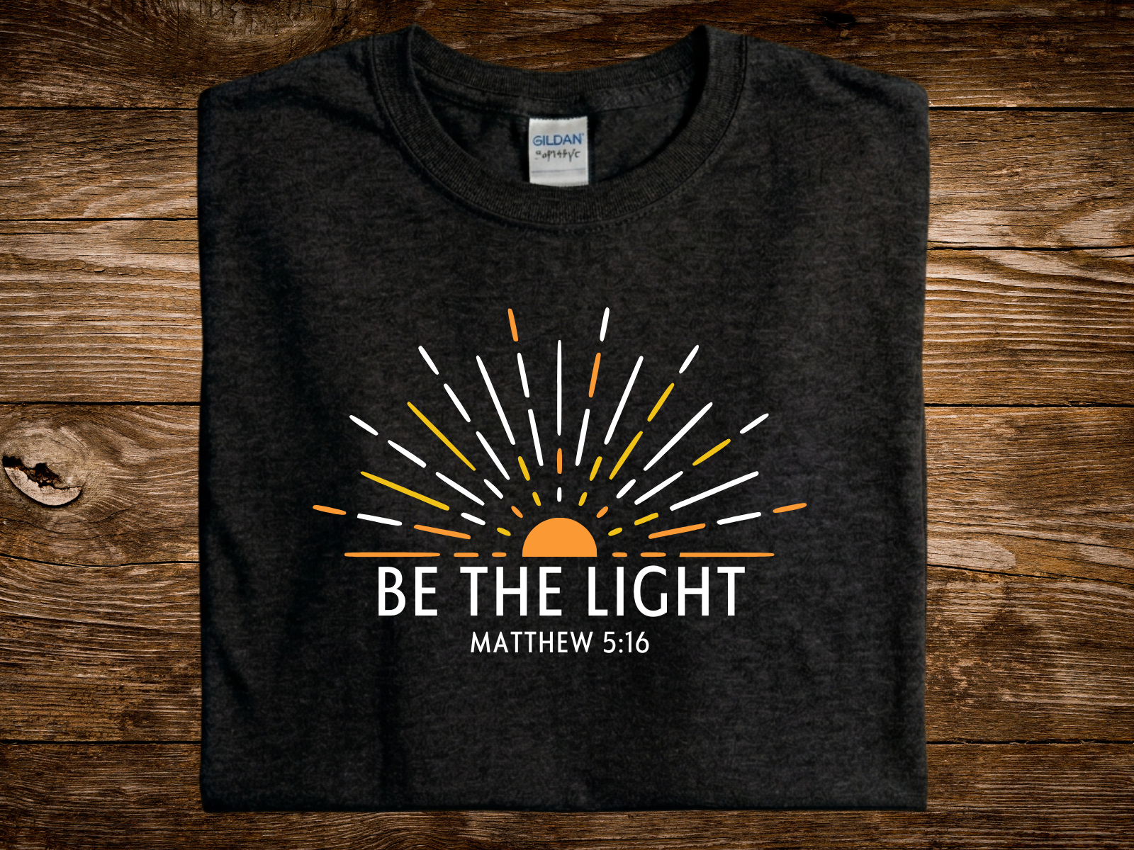 Be The Light (DTF PNG Graphic)