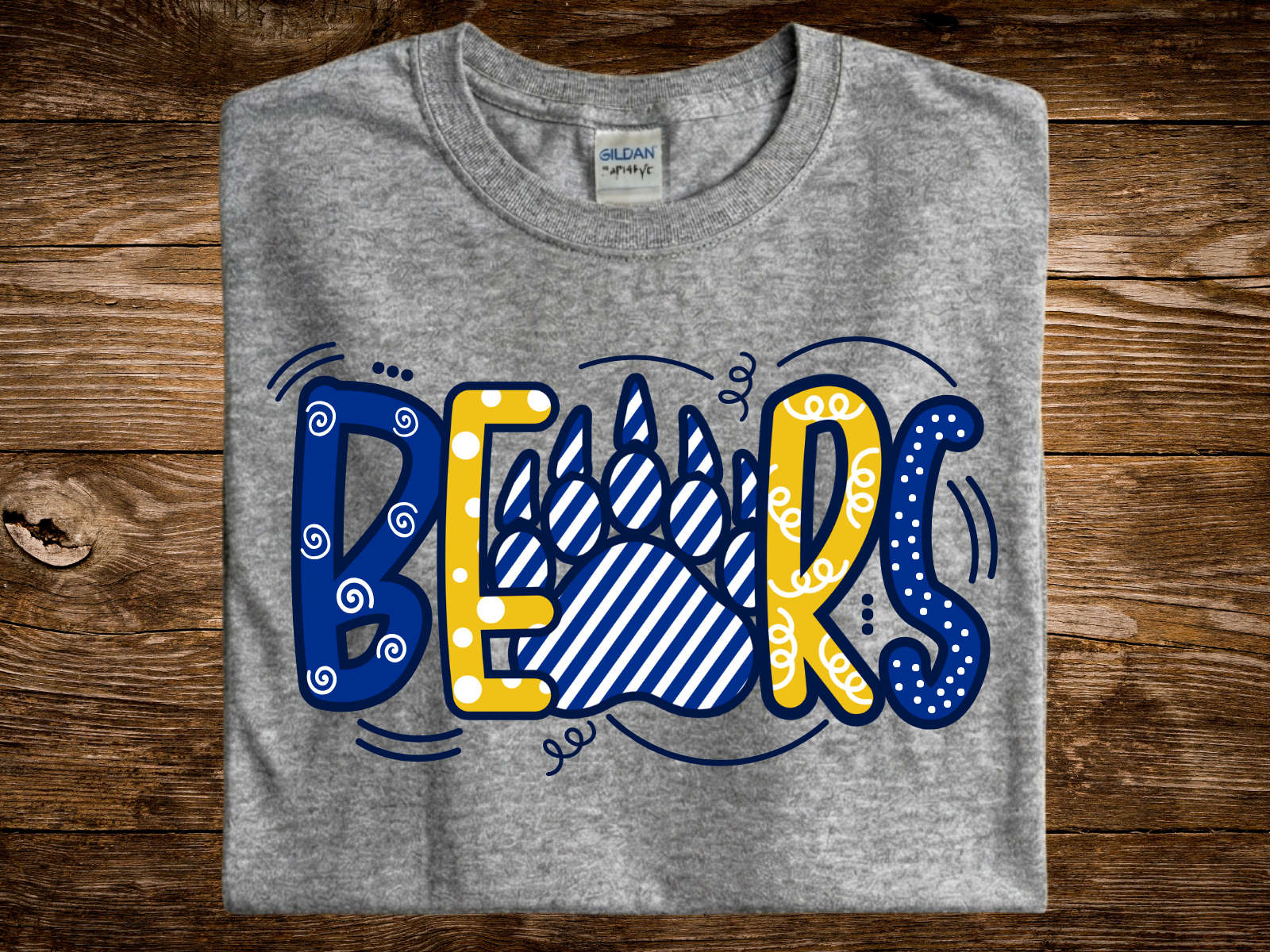 Bears Graffiti (DTF PNG Graphic)