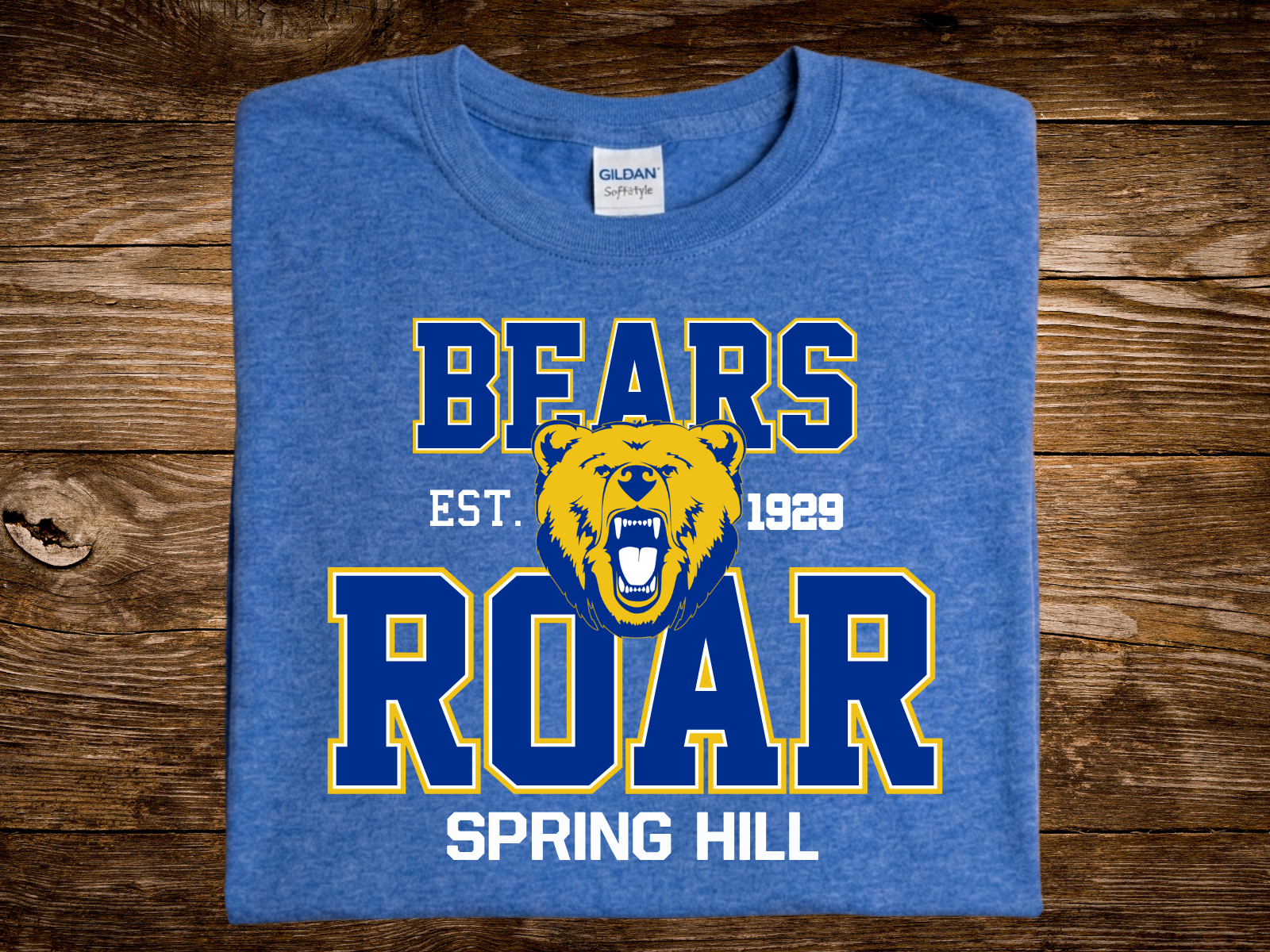 Bears Roar (DTF PNG Graphic)