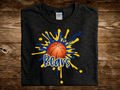 Bears Splash Basketball (DTF PNG Graphic)