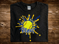 Bears Splash Softball (DTF PNG Graphic)