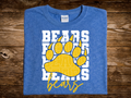 Bears Claw Stacked (DTF PNG Graphic)