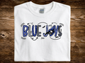 Blue Jays Graffiti (DTF PNG Graphic)