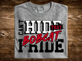 Can't Hide That Bobcat Pride (DTF PNG Graphic)