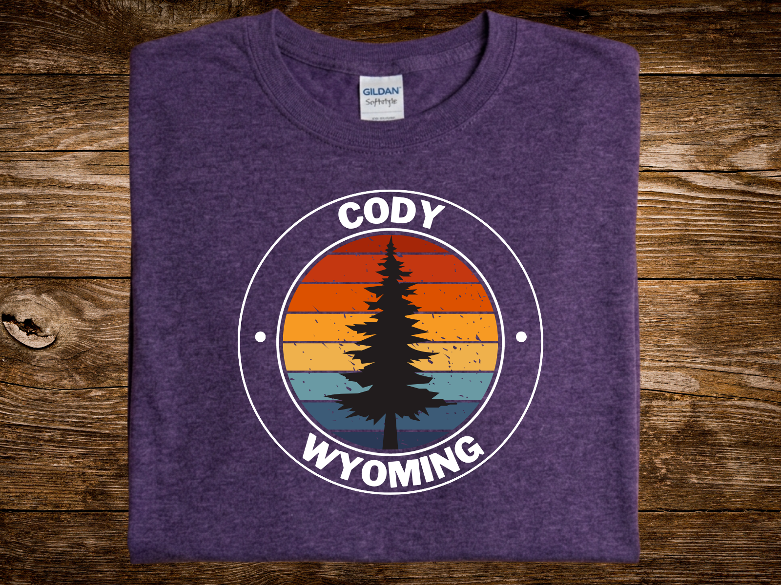 Cody, WY (DTF PNG Graphic)