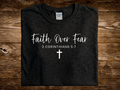 Faith Over Fear (DTF PNG Graphic)