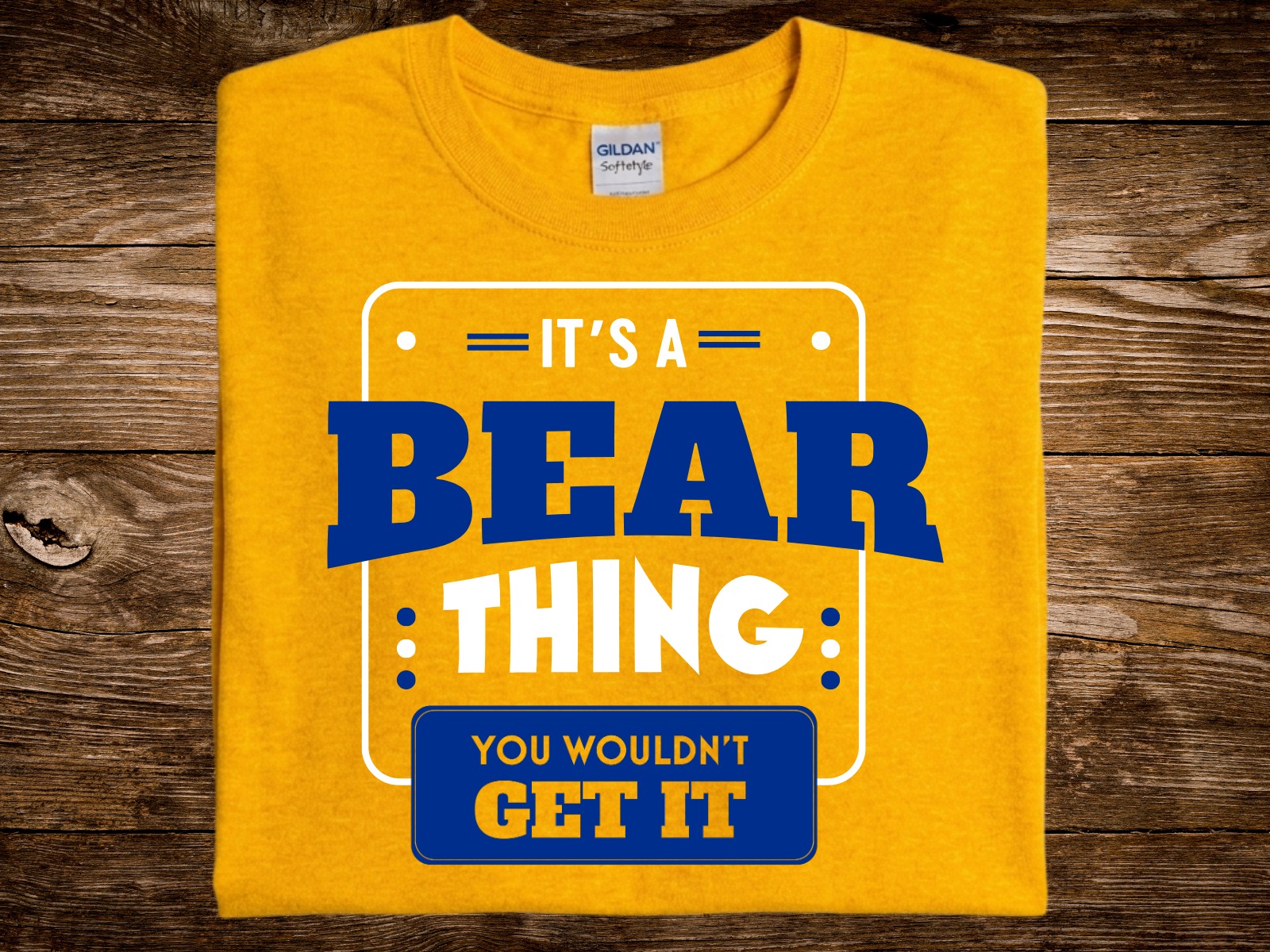 It's A Bear Thing (DTF PNG Graphic)