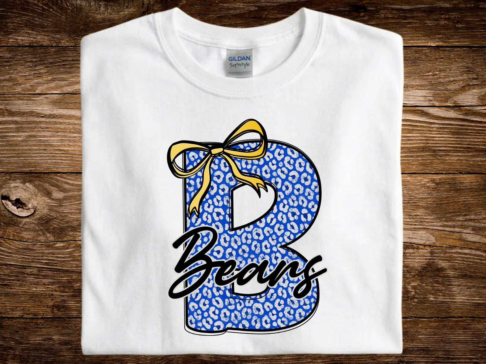 Leopard Print B Bears (DTF PNG Graphic)