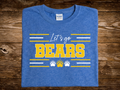 Let's Go Bears (DTF PNG Graphic)