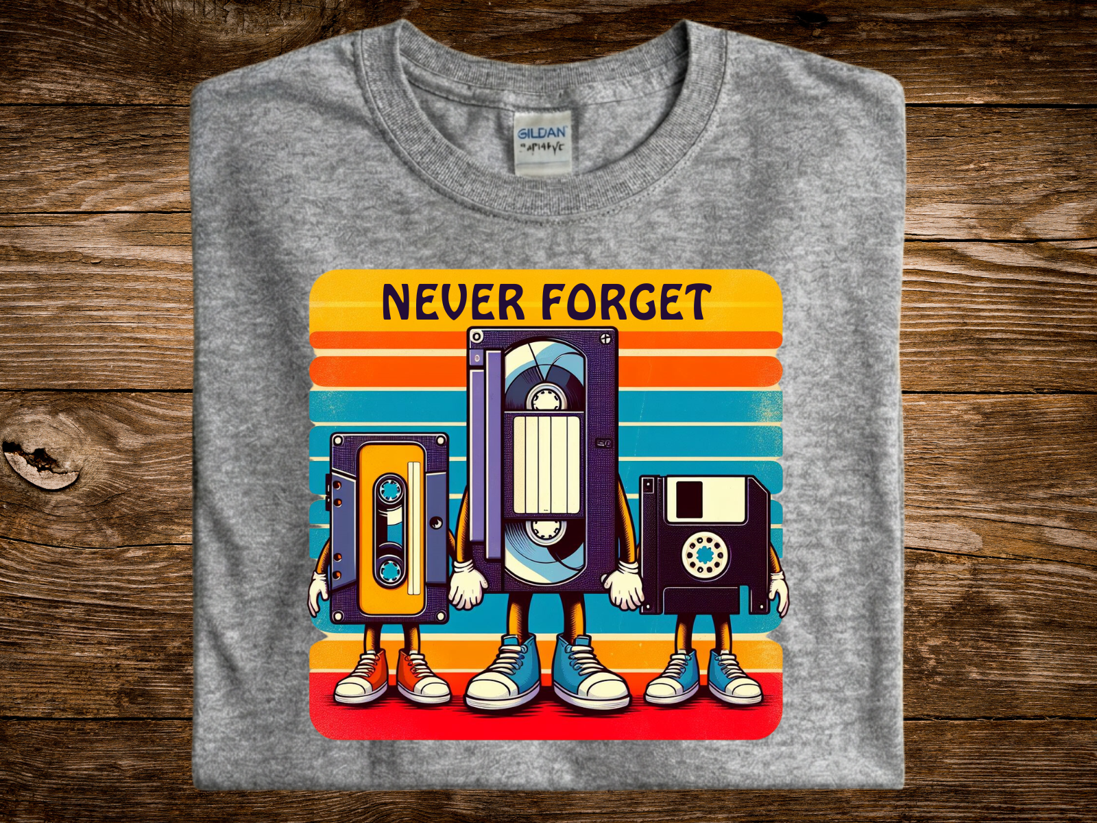 Never Forget (DTF PNG Graphic)