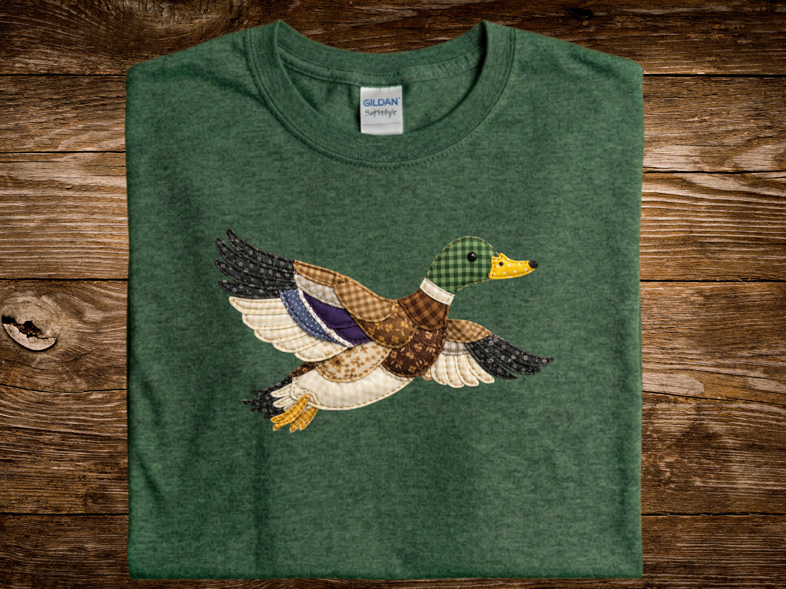 Patchwork Wildlife Bundle (DTF PNG Graphic)
