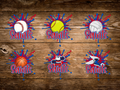 Saints Splash Sports Bundle (DTF PNG Graphic)