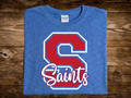 Saints S (DTF PNG Graphic)