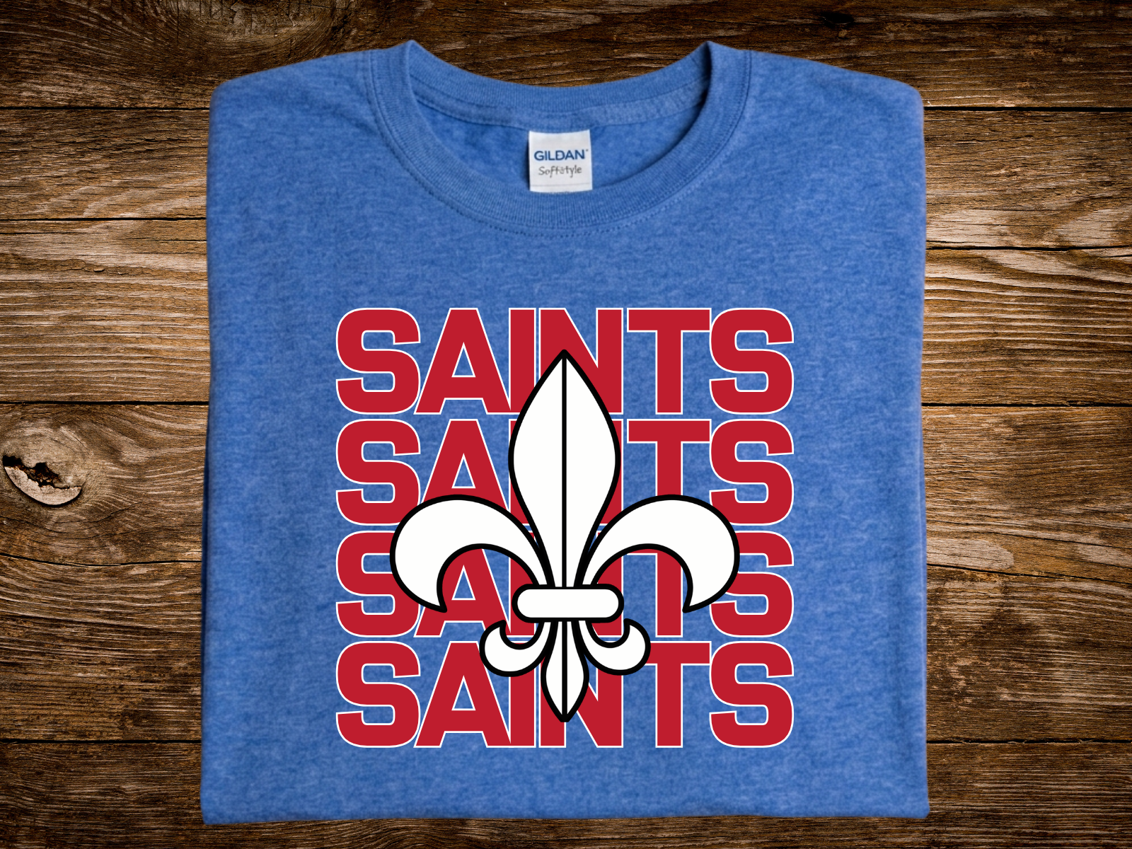 Saints Stacked (DTF PNG Graphic)