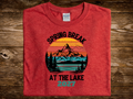 Spring Break At The Lake (DTF PNG Graphic)