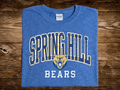 Spring Hill Bears BG Curved (DTF PNG Graphic)