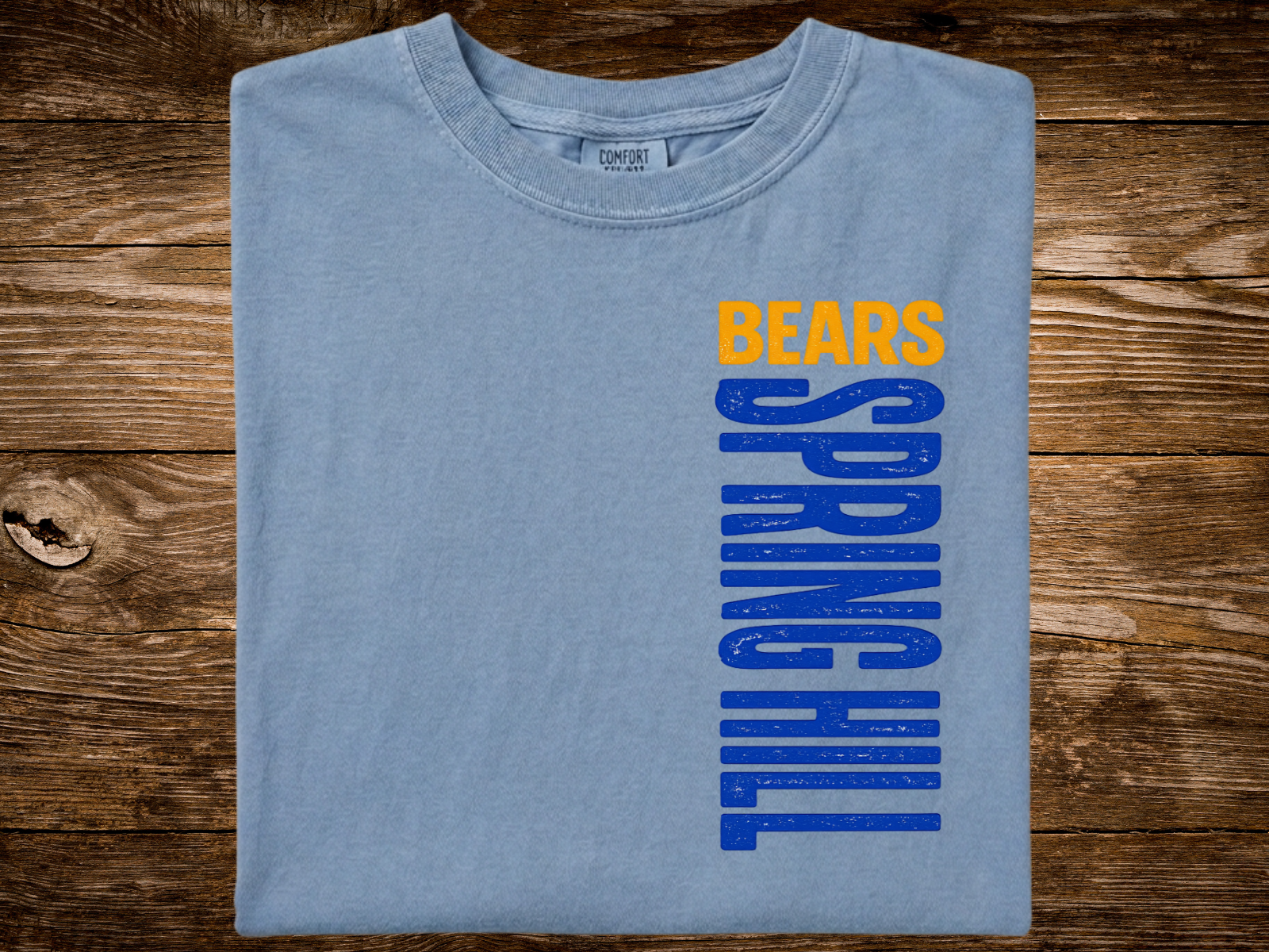Spring Hill Bears Vertical (DTF PNG Graphic)
